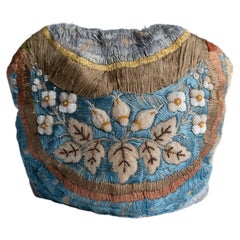 Antique Victorian Quilted Glass Bead And Silk Embroidered Tea Cozy, 19th Century