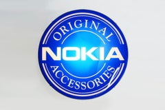Rare Vintage Nokia Logo Advertising light sign