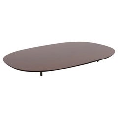 Minimalist Walnut Coffee Table by Cappellini, Italy