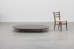 Minimalist Walnut Coffee Table by Cappellini, Italy