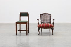 Louis XV‑Style Oak and Cane Armchair, France, circa 1890