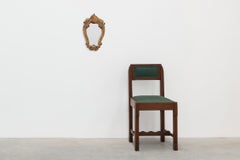 Small Rococo Style Gilt Mirror, Italy, 20th Century