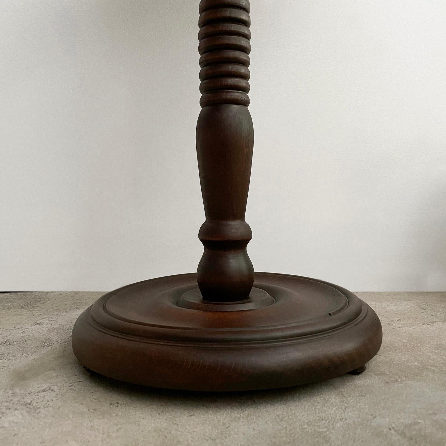 French Carved Wood Side Table in the style of Charles Dudouyt 7