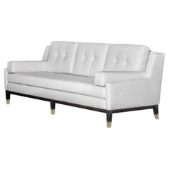 21st Century Mr. Jones Sofa, 100% Cotton Velvet and Natural Oak, by Duistt