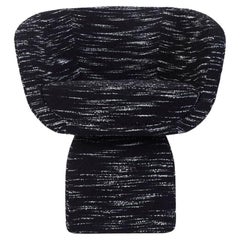 21st Century Oscar Chair, in a Special Bouclé Fabric, by Duistt