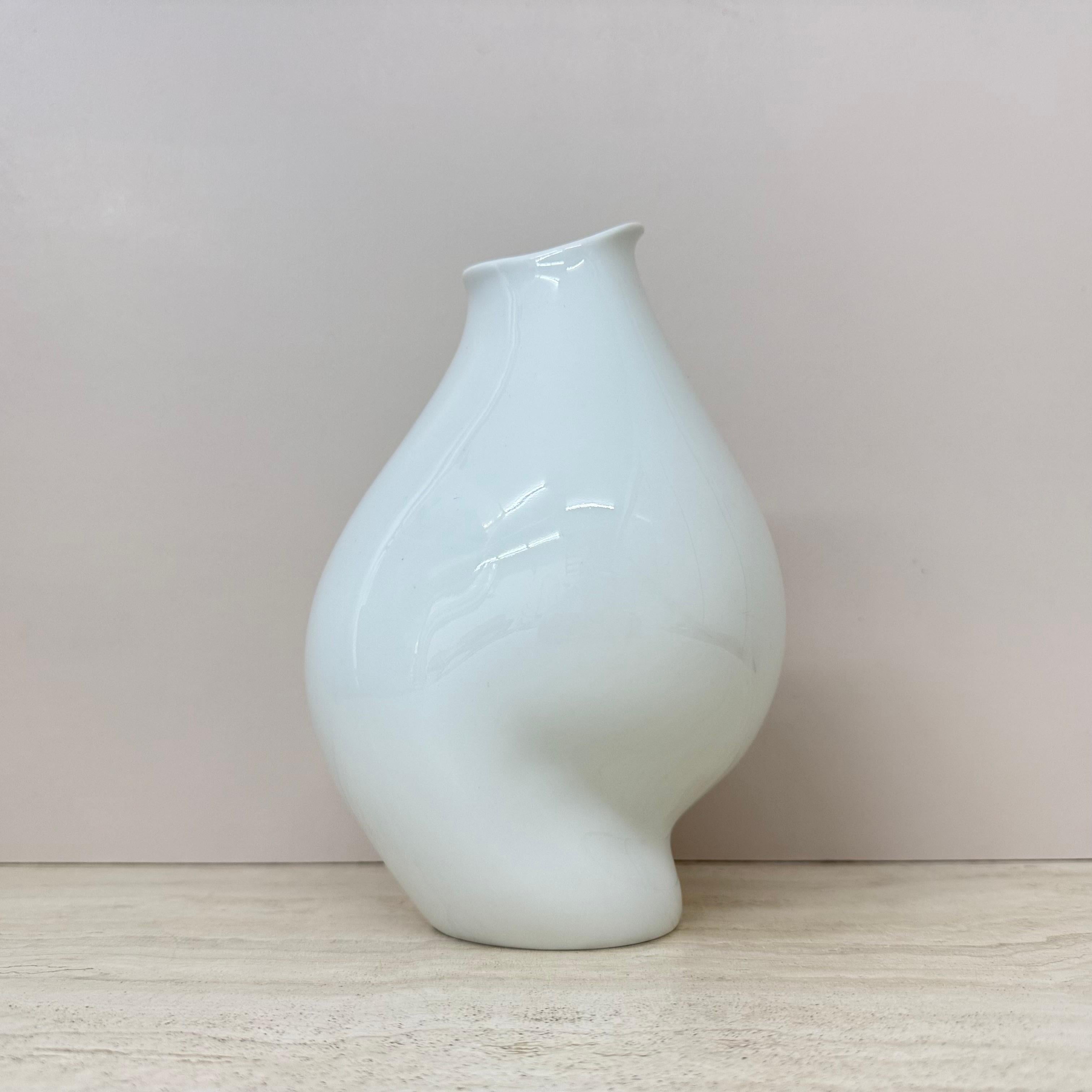 Big Vase with the Seven Faces of Fritz Heidenreich, Rosenthal, 1950s In Good Condition For Sale In Delft, NL