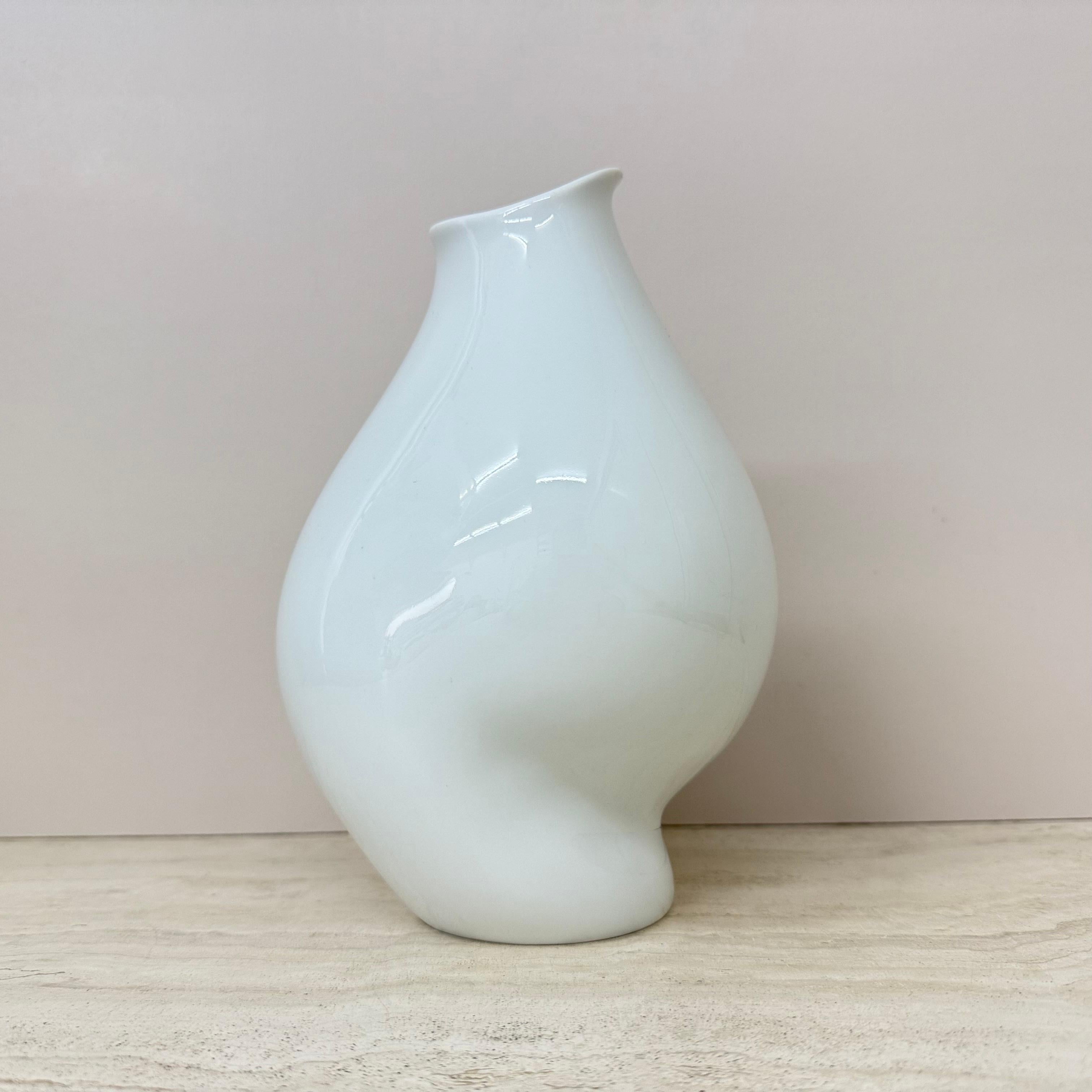 Mid-Century Modern Big Vase with the Seven Faces of Fritz Heidenreich, Rosenthal, 1950s For Sale