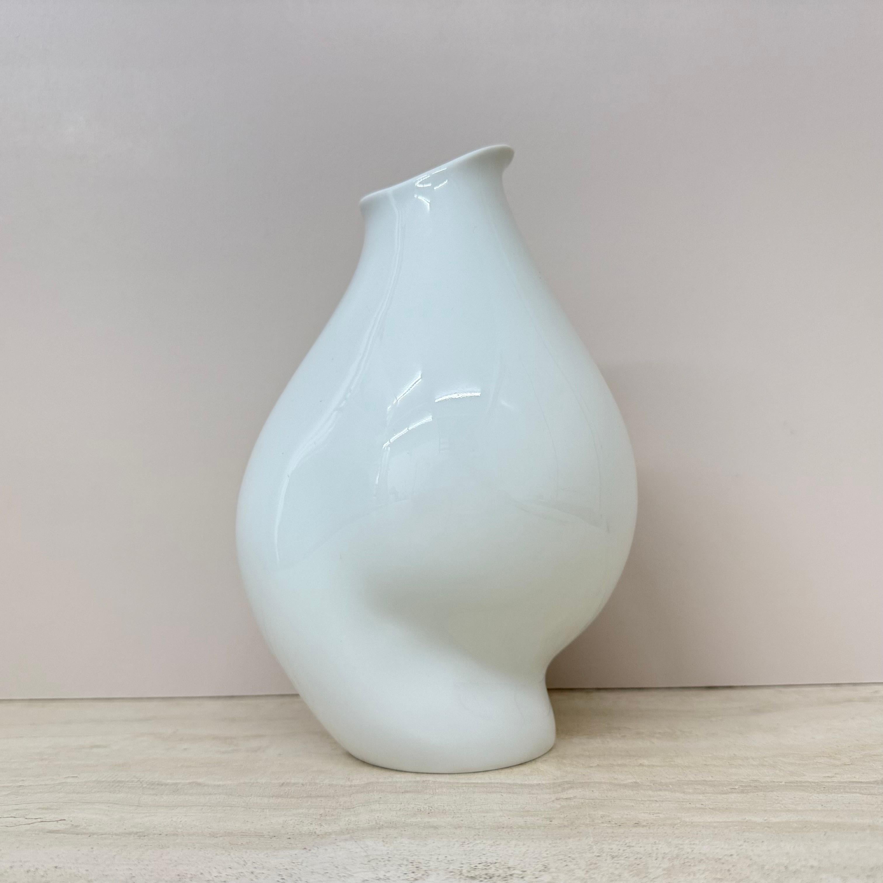 Big Vase with the Seven Faces of Fritz Heidenreich, Rosenthal, 1950s For Sale 9
