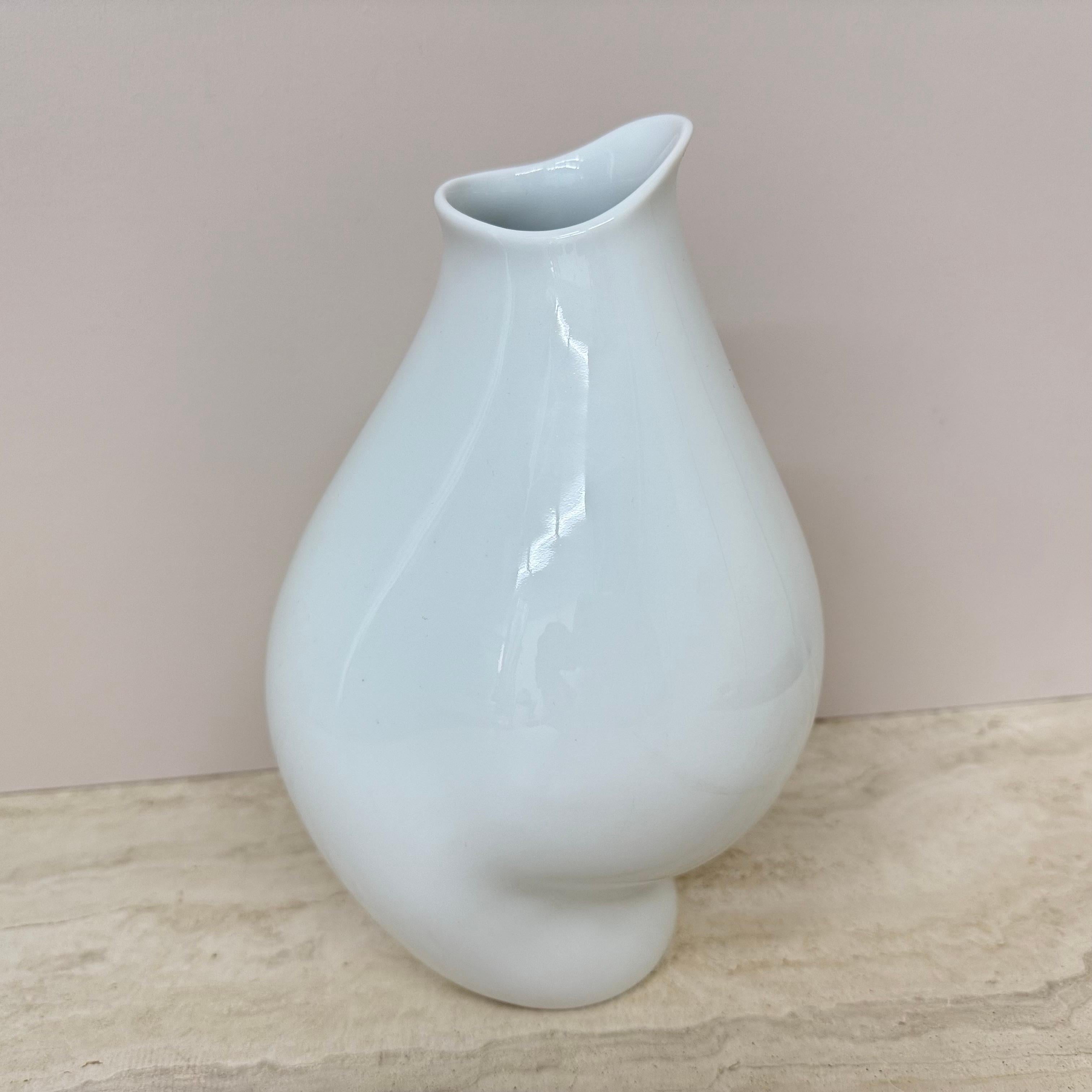 Big Vase with the Seven Faces of Fritz Heidenreich, Rosenthal, 1950s For Sale 12