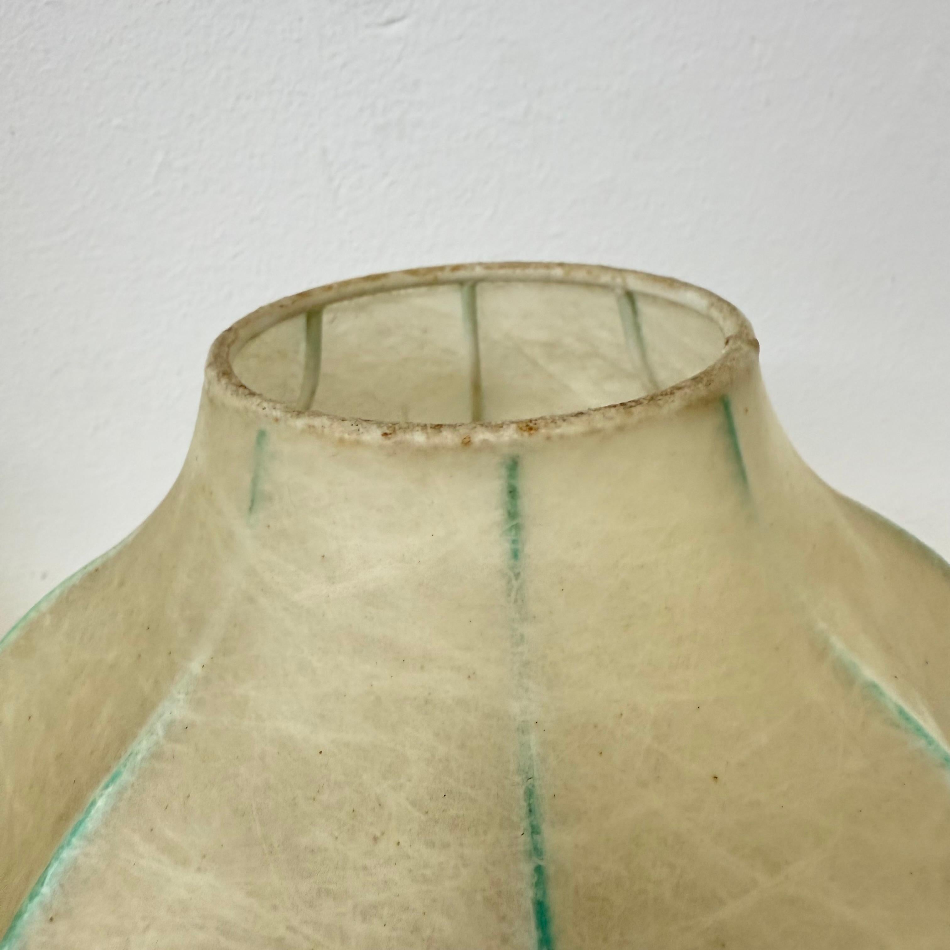 Pair of Cocoon Table Lamp by Alfred Wauer for Goldkant, 1960’s For Sale 6