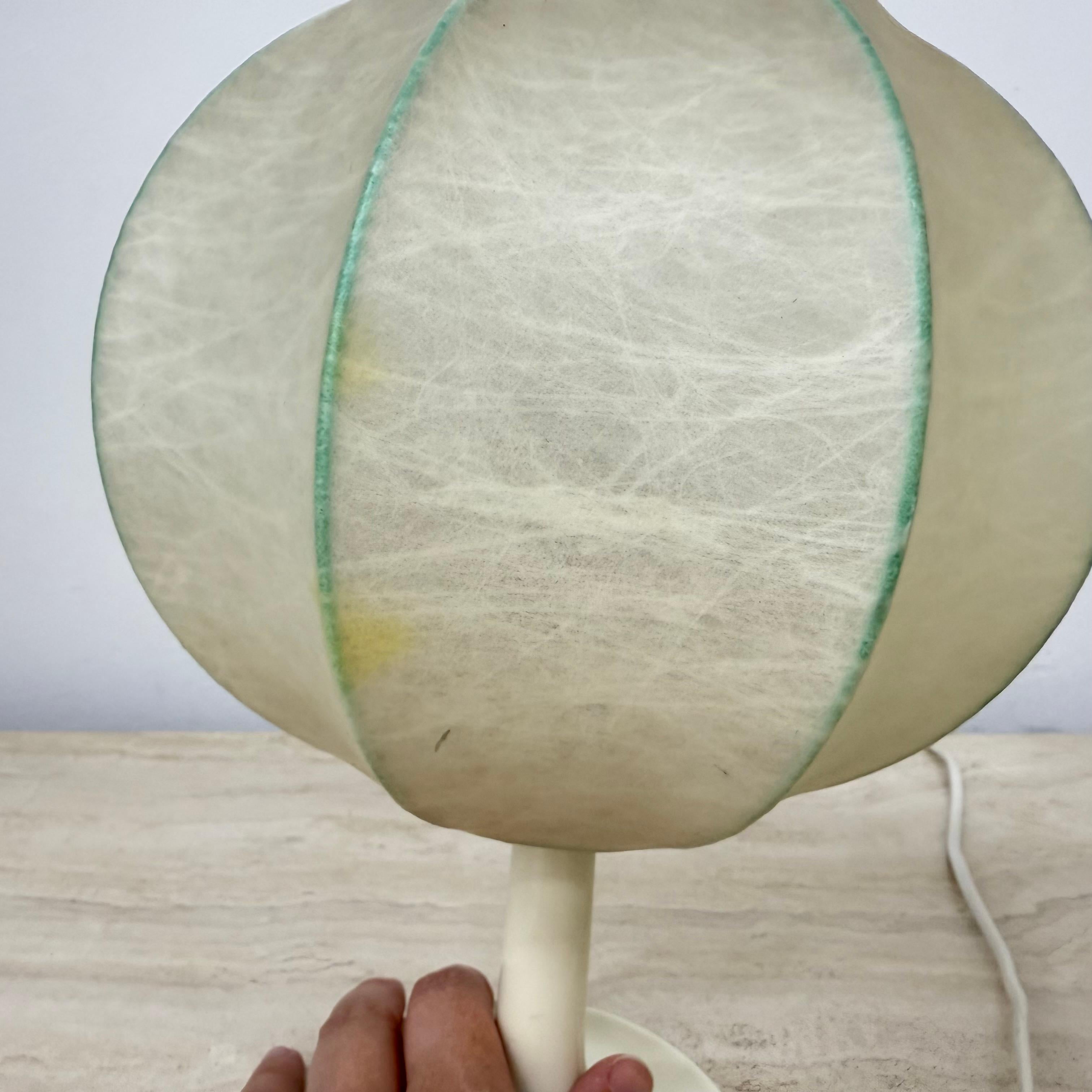 Pair of Cocoon Table Lamp by Alfred Wauer for Goldkant, 1960’s For Sale 10