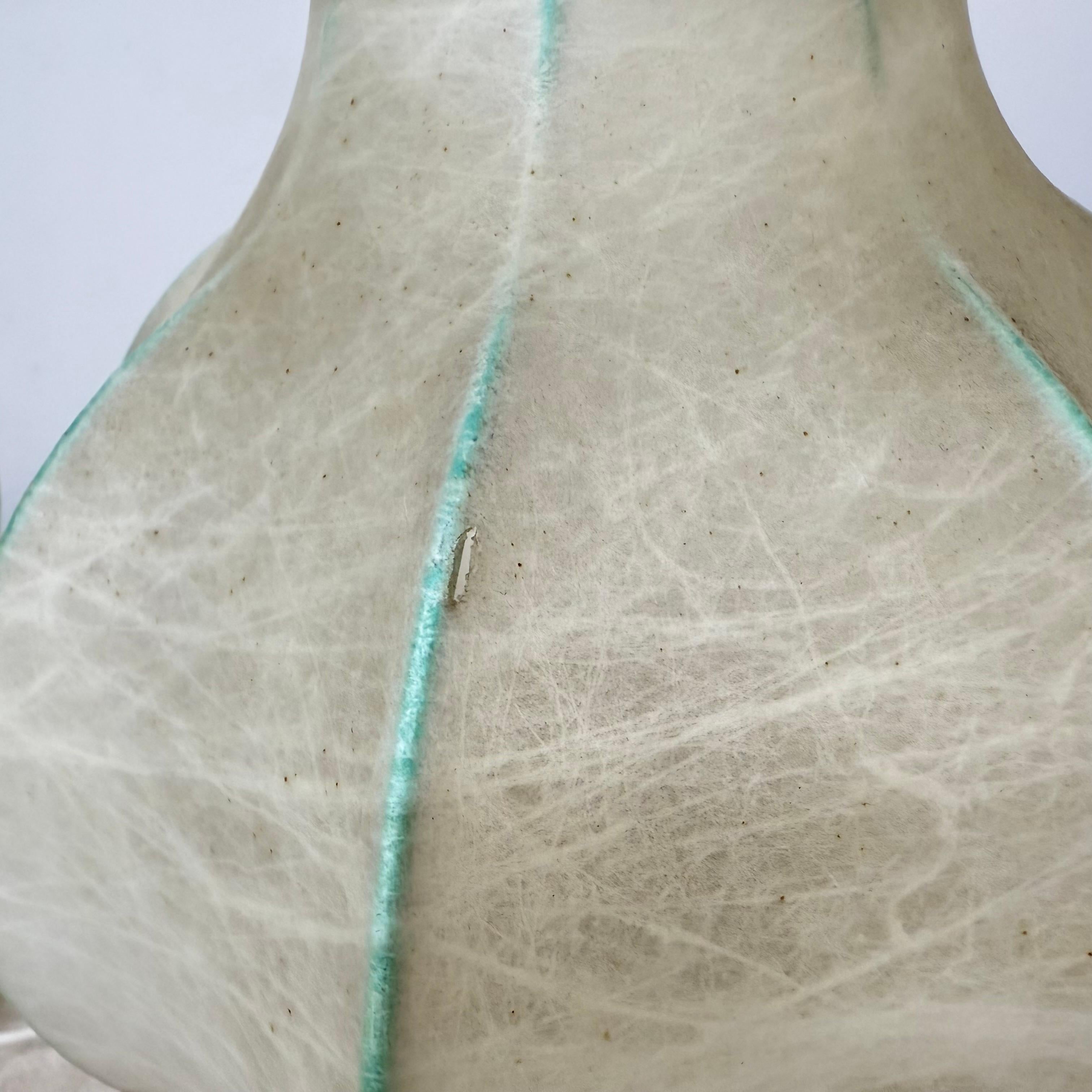 Pair of Cocoon Table Lamp by Alfred Wauer for Goldkant, 1960’s For Sale 8