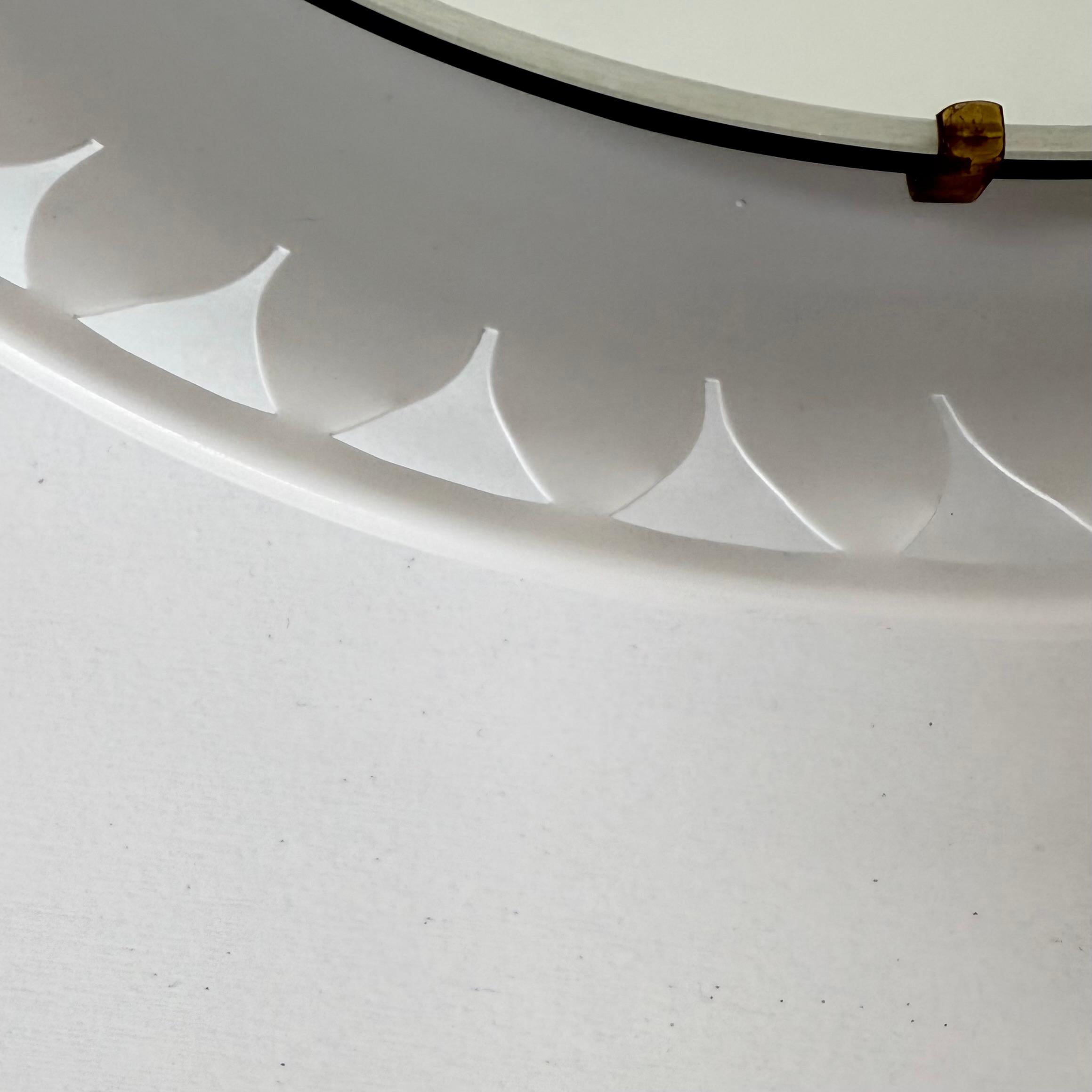 Illuminated mirror by Ernest Igl for Hillebrand , 1970s For Sale 12