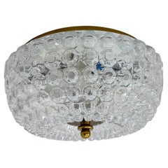 Lampada da soffitto Limburg Glashütte Limburg , anni '70