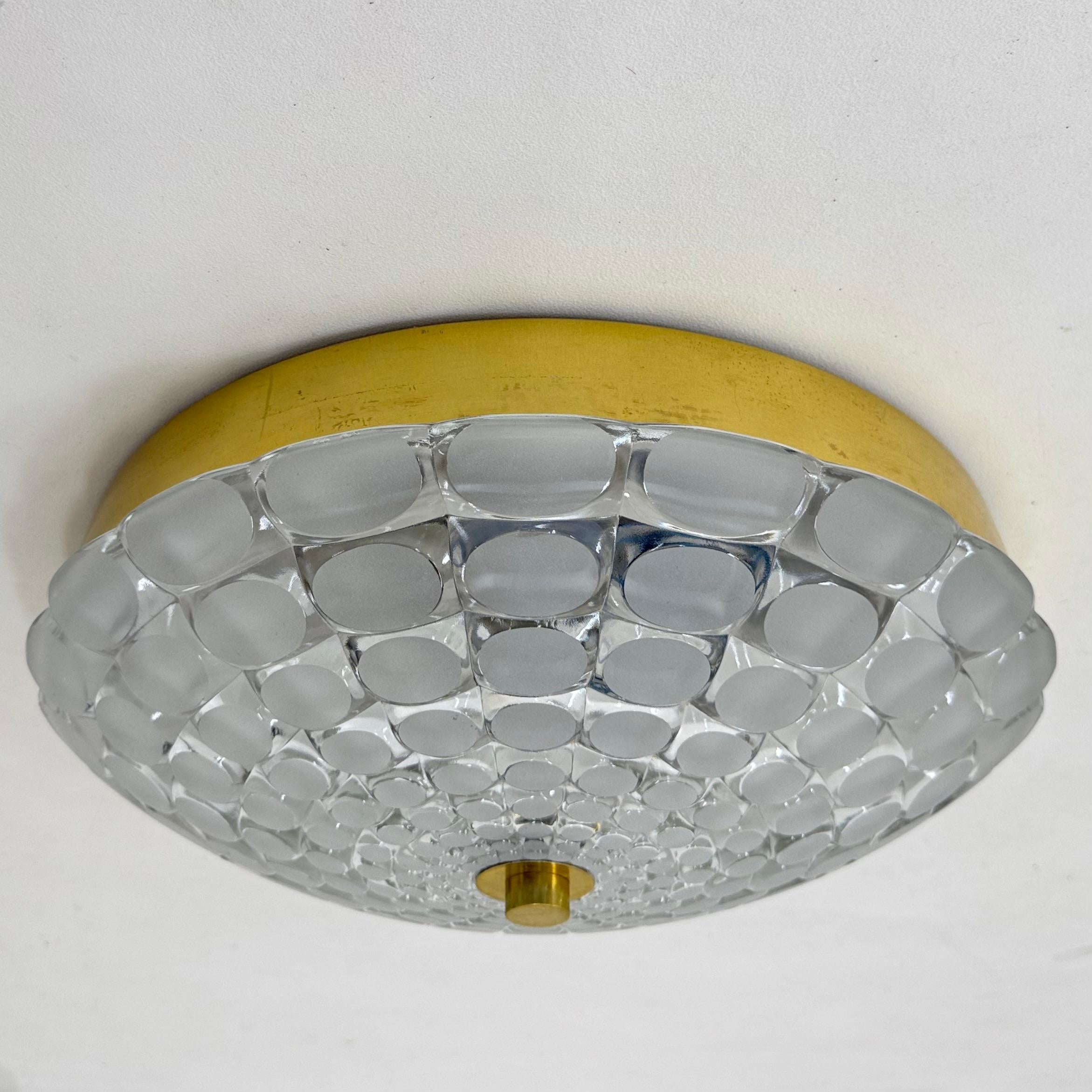 Mid-Century moderno Incasso in vetro Peil & Puzzler di design di metà secolo, anni '70 in vendita