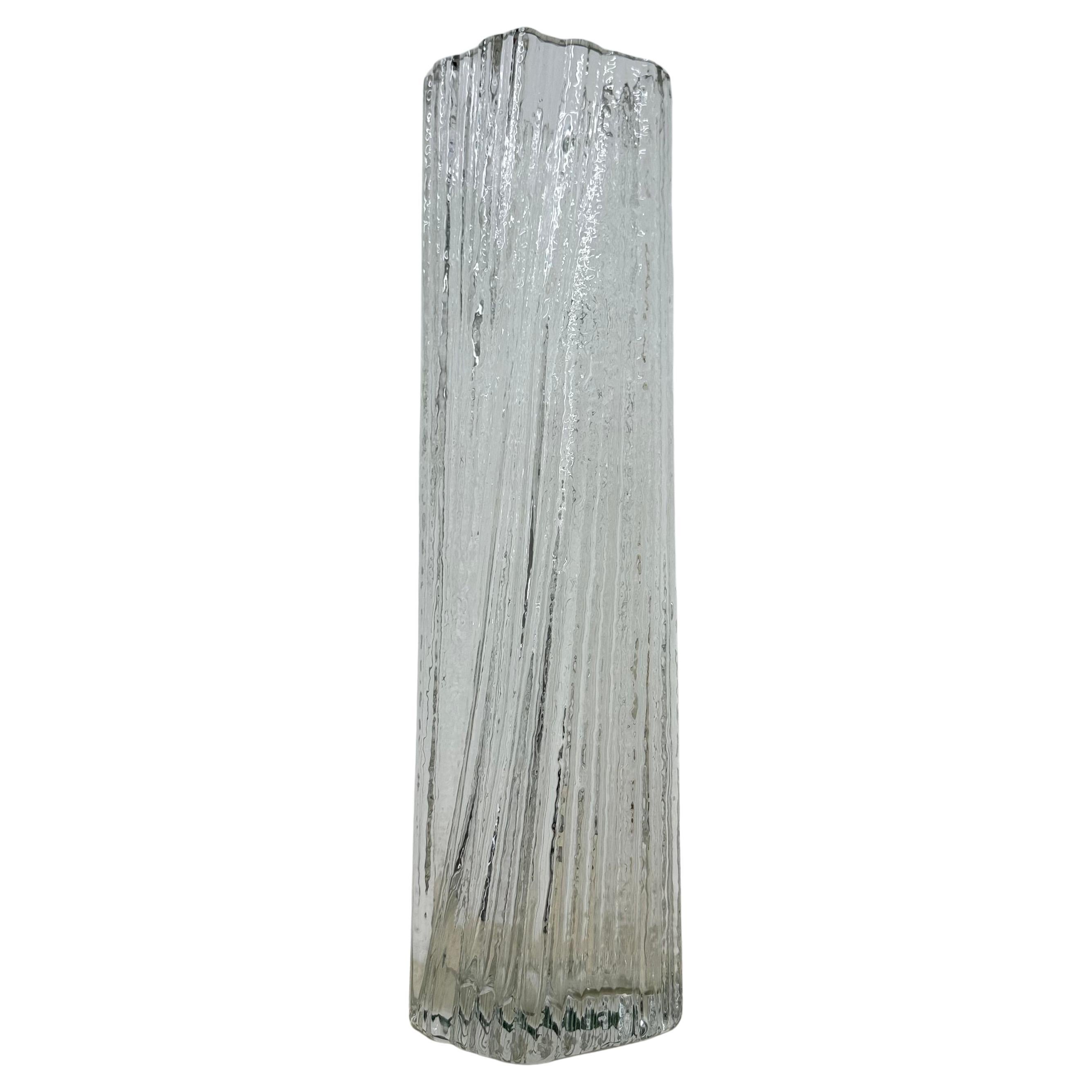 Rosenthal Glass Vase by Martin Freyer for Rosenthal Studio Line 1970s For Sale