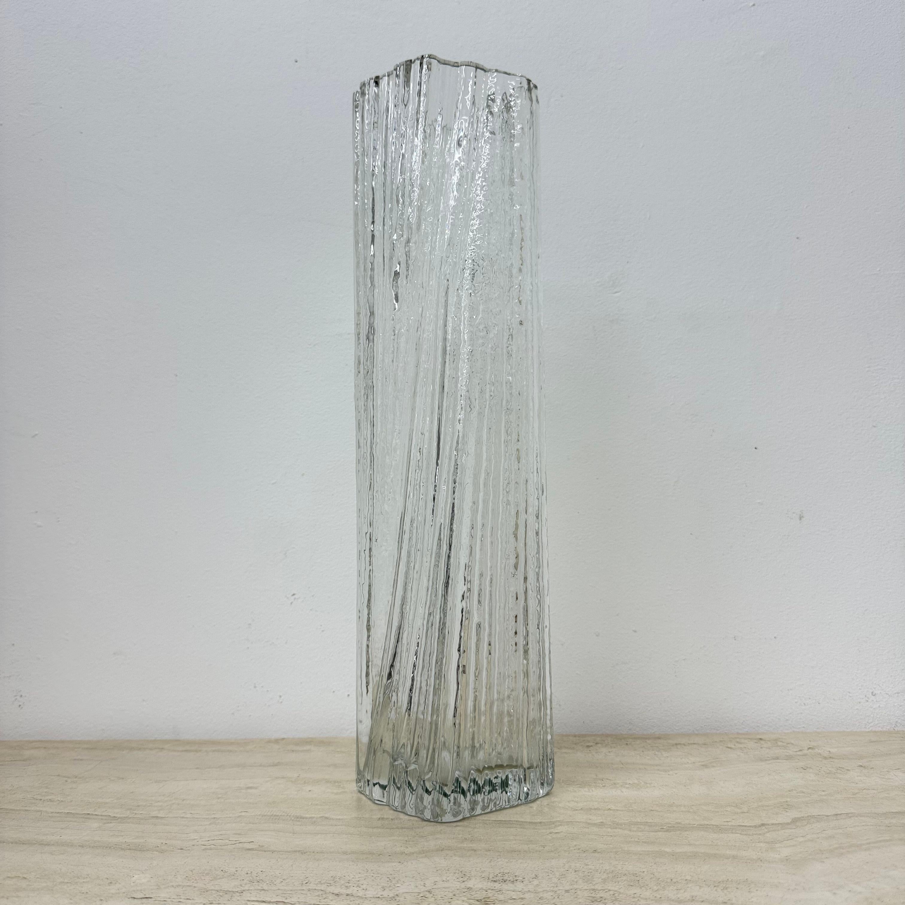 Rosenthal Glass Vase by Martin Freyer for Rosenthal Studio Line , 1970