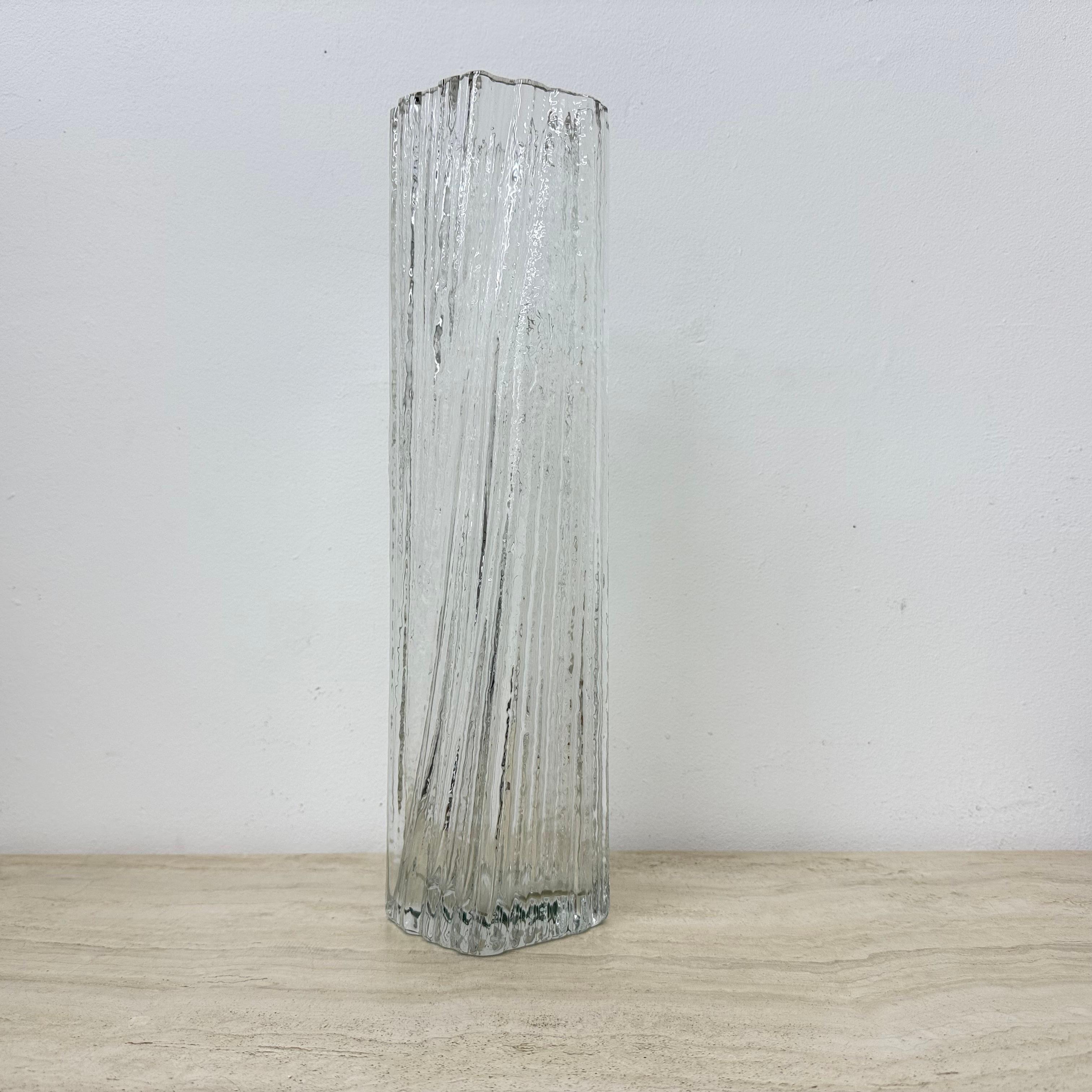 Late 20th Century Rosenthal Glass Vase by Martin Freyer for Rosenthal Studio Line 1970s For Sale