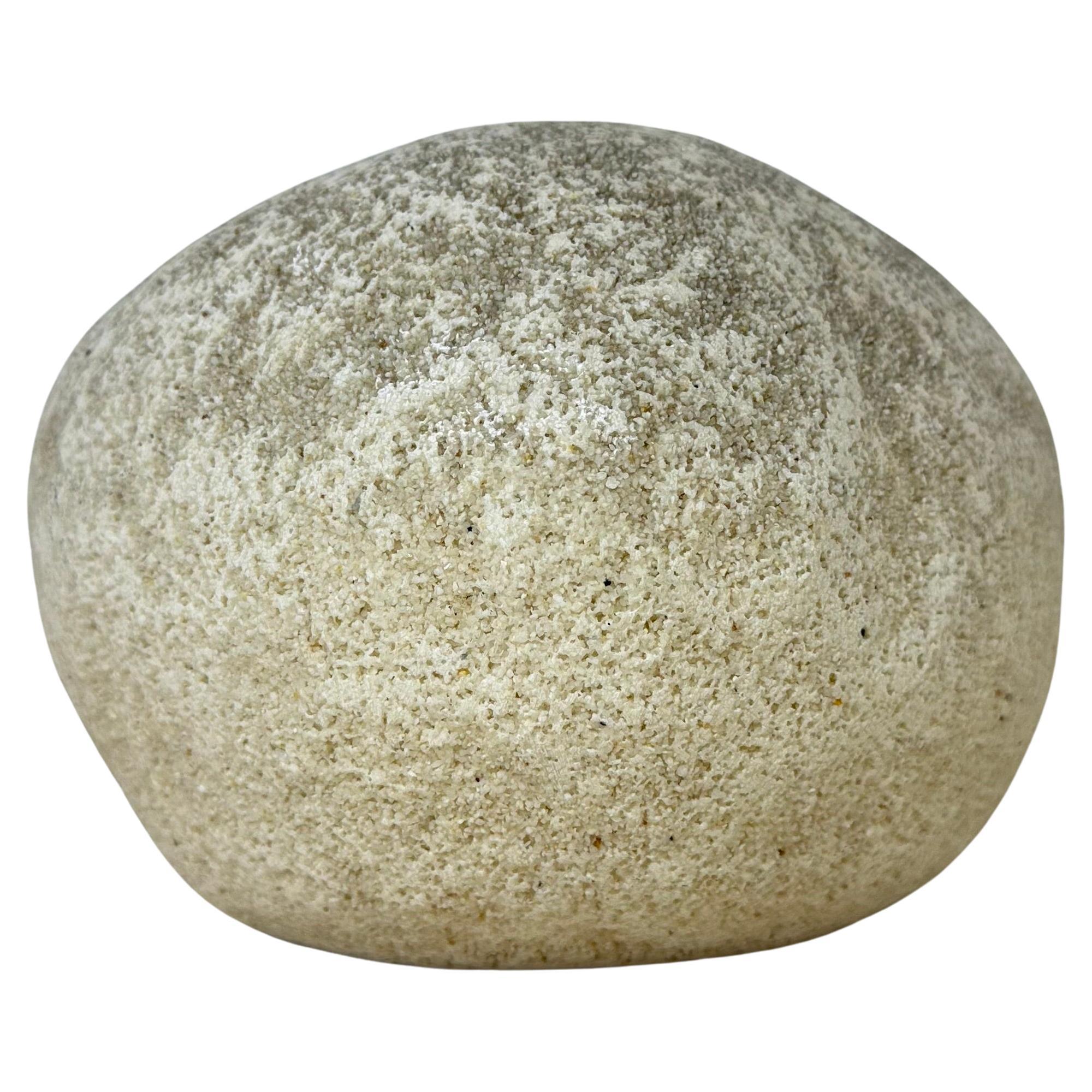 Mid-century design vintage moon rock table lamp André Cazenave style , 1970s For Sale