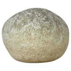 Mid-century design vintage moon rock table lamp André Cazenave style , 1970s
