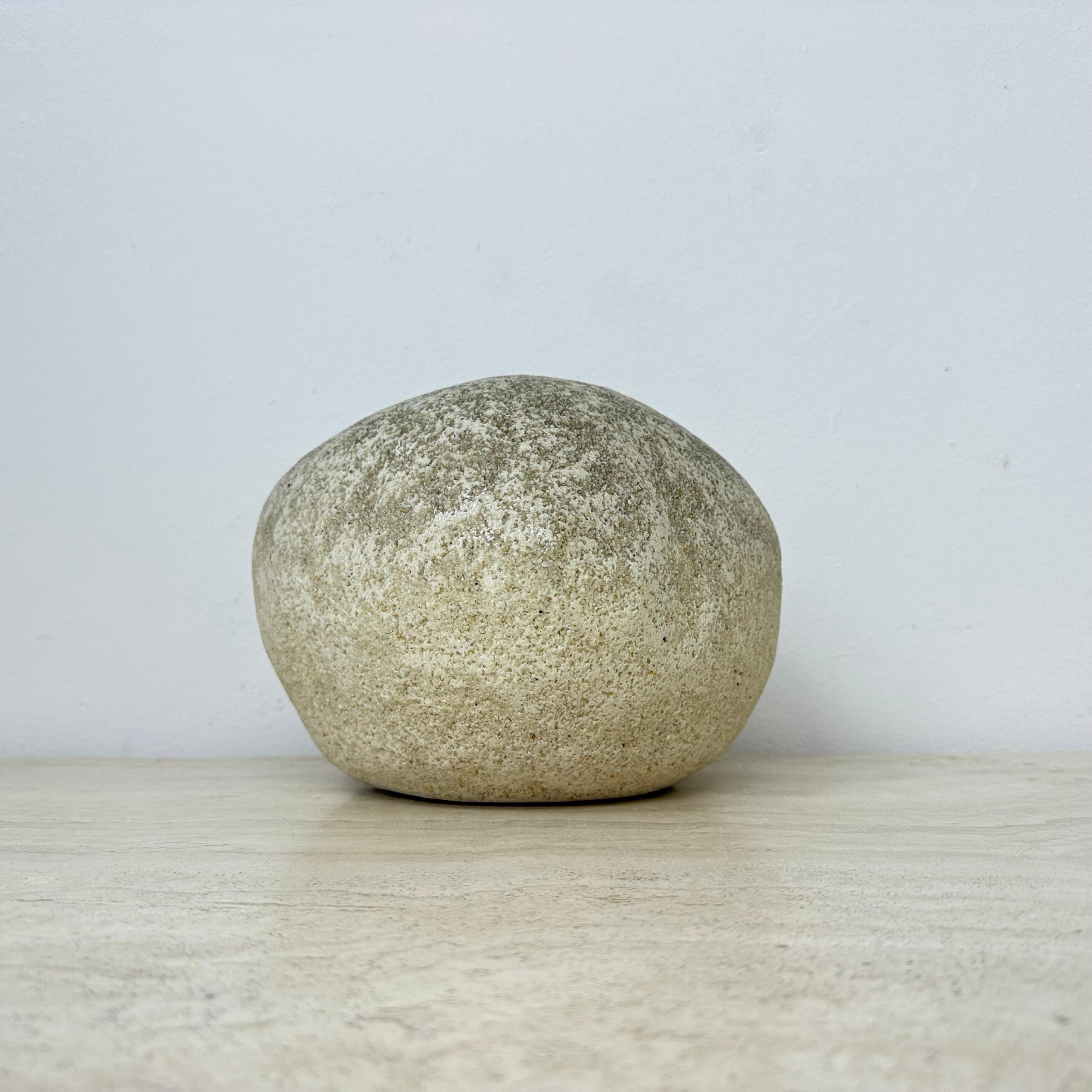 Mid-century design vintage moon rock table lamp André Cazenave style , 1970s For Sale 6