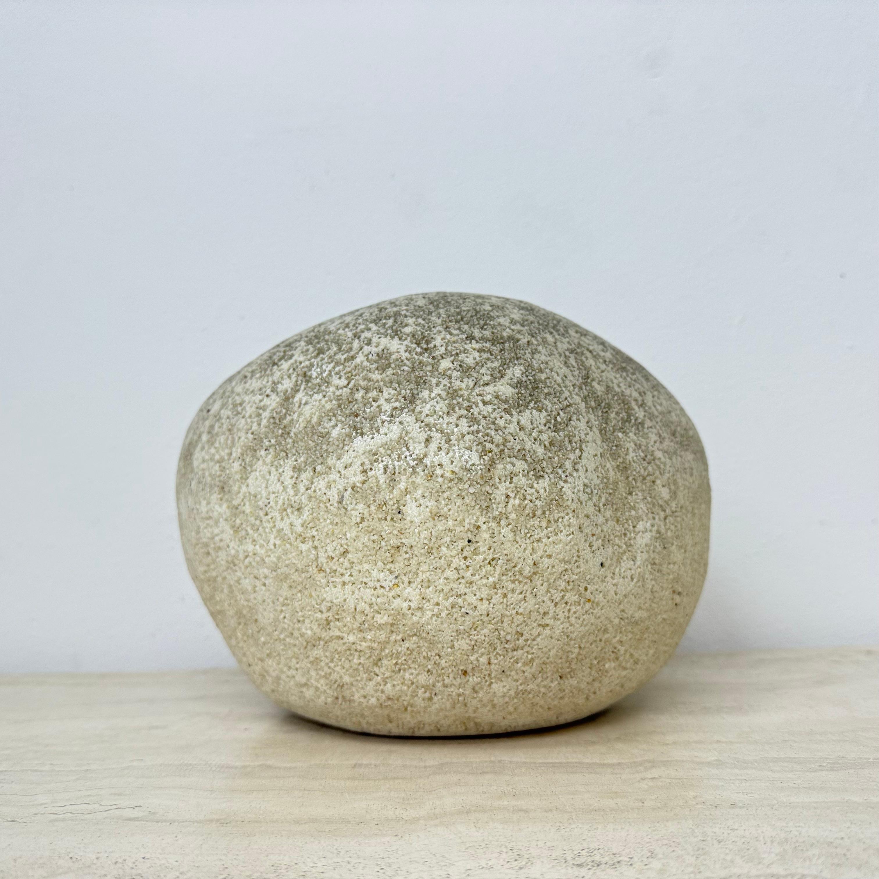 Mid-century design vintage moon rock table lamp André Cazenave style , 1970s For Sale 5