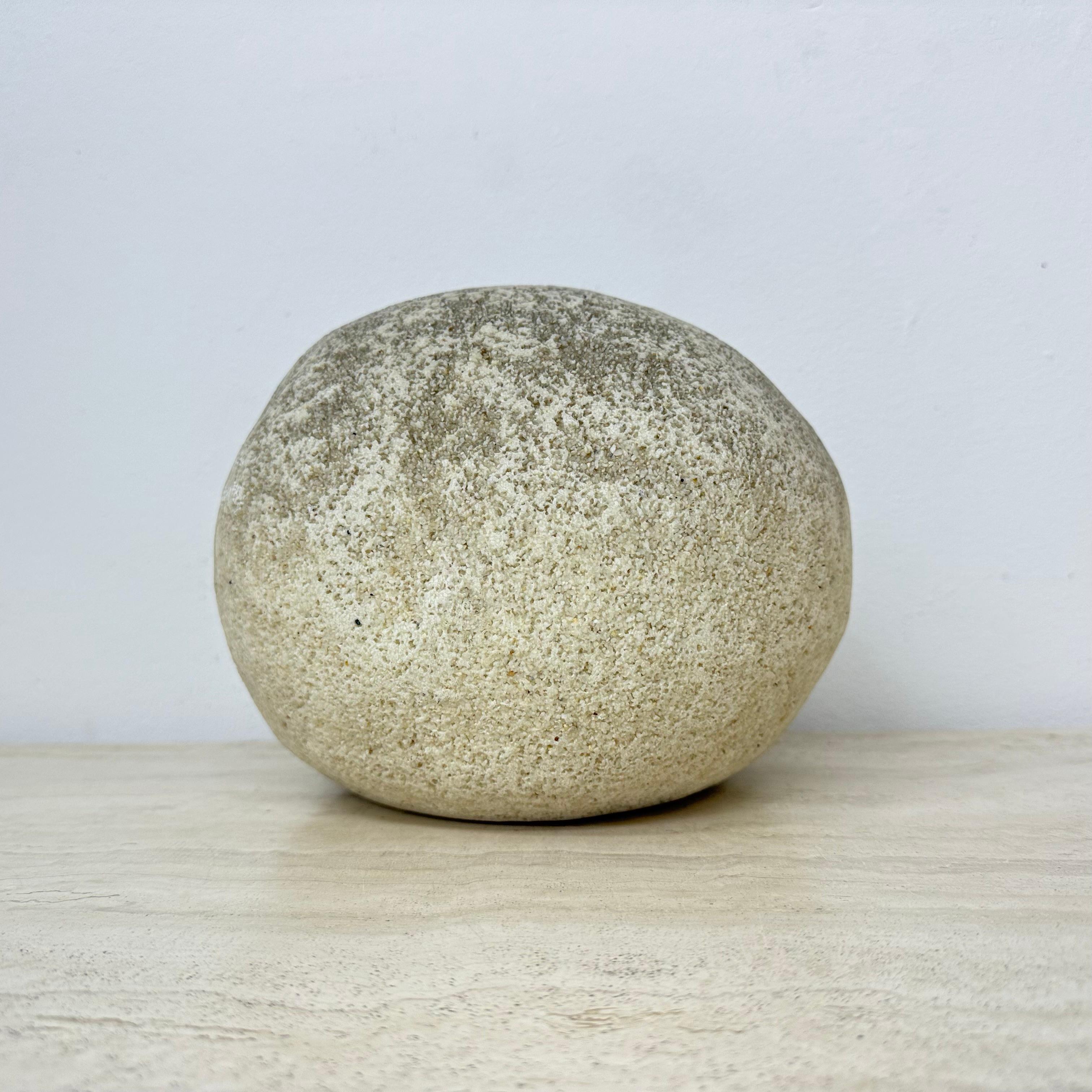 Mid-century design vintage moon rock table lamp André Cazenave style , 1970s For Sale 7