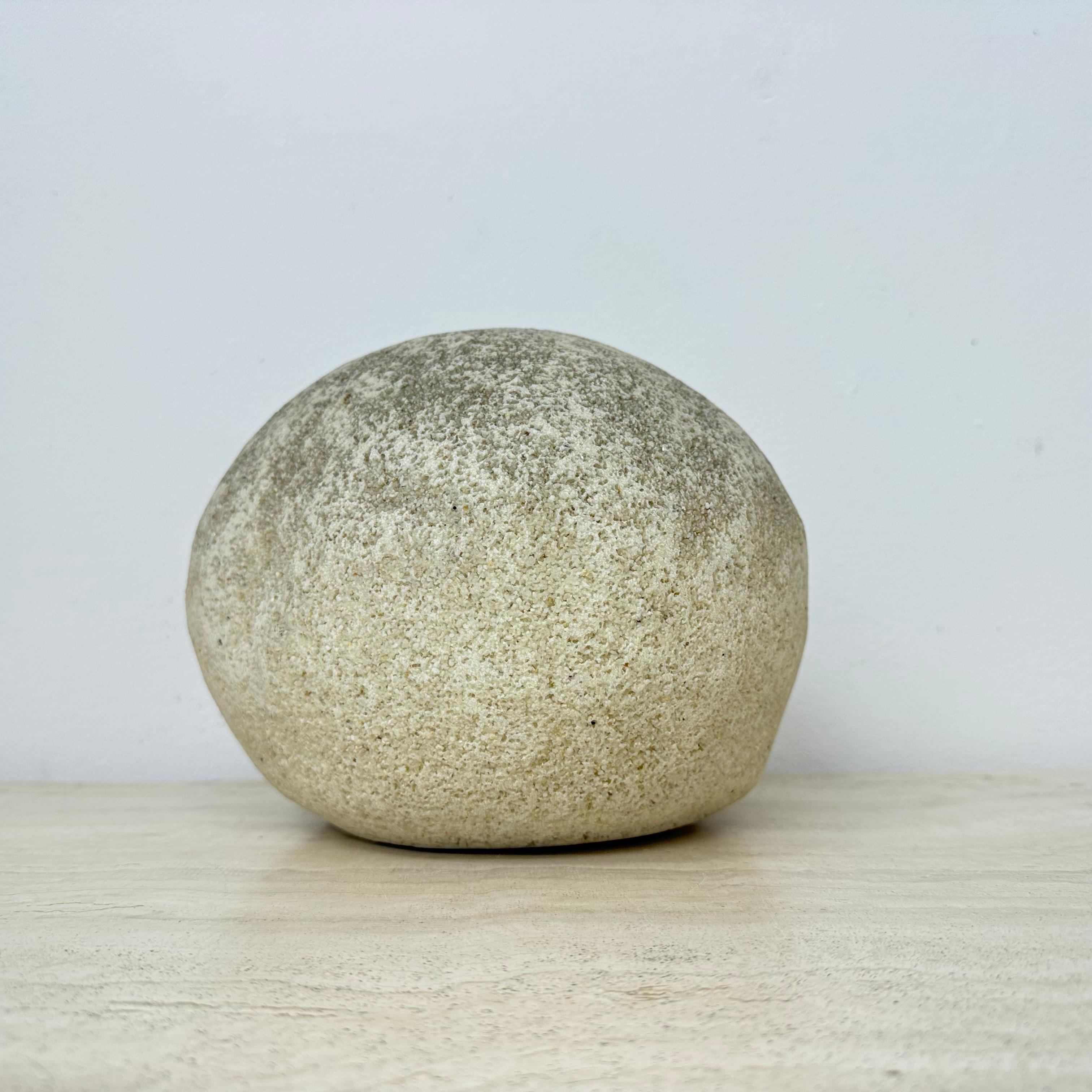 Mid-century design vintage moon rock table lamp André Cazenave style , 1970s For Sale 10