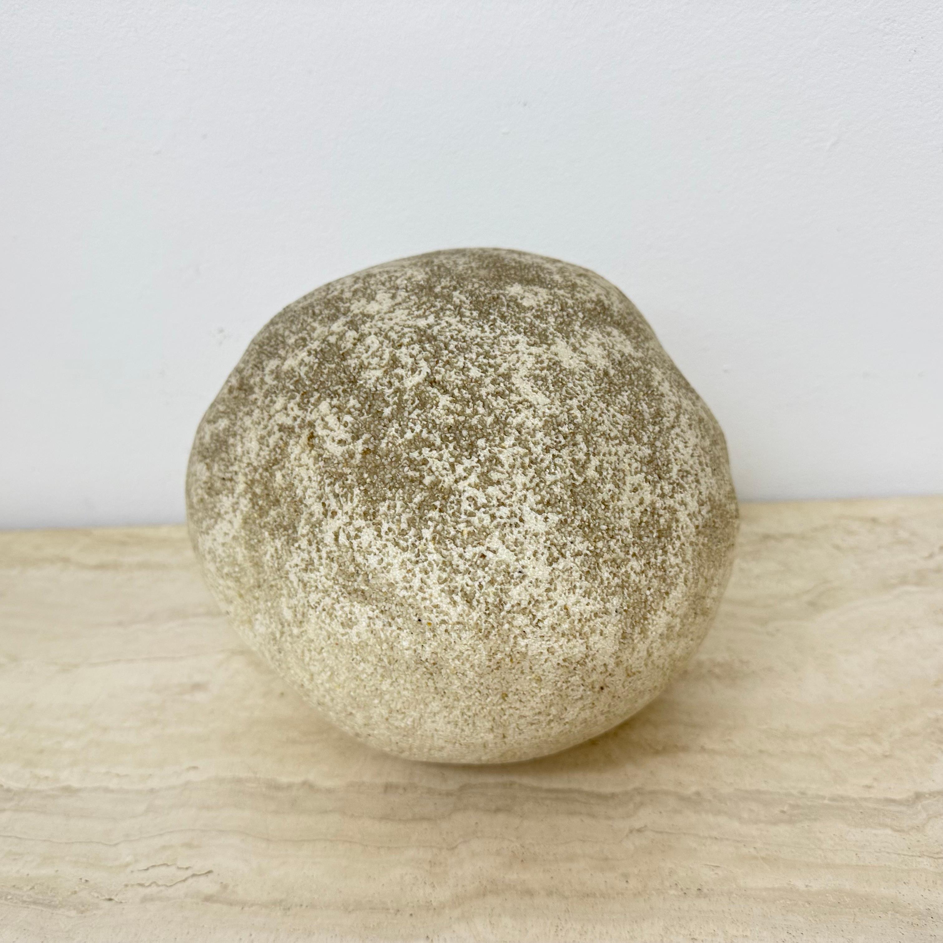 Mid-century design vintage moon rock table lamp André Cazenave style , 1970s For Sale 11