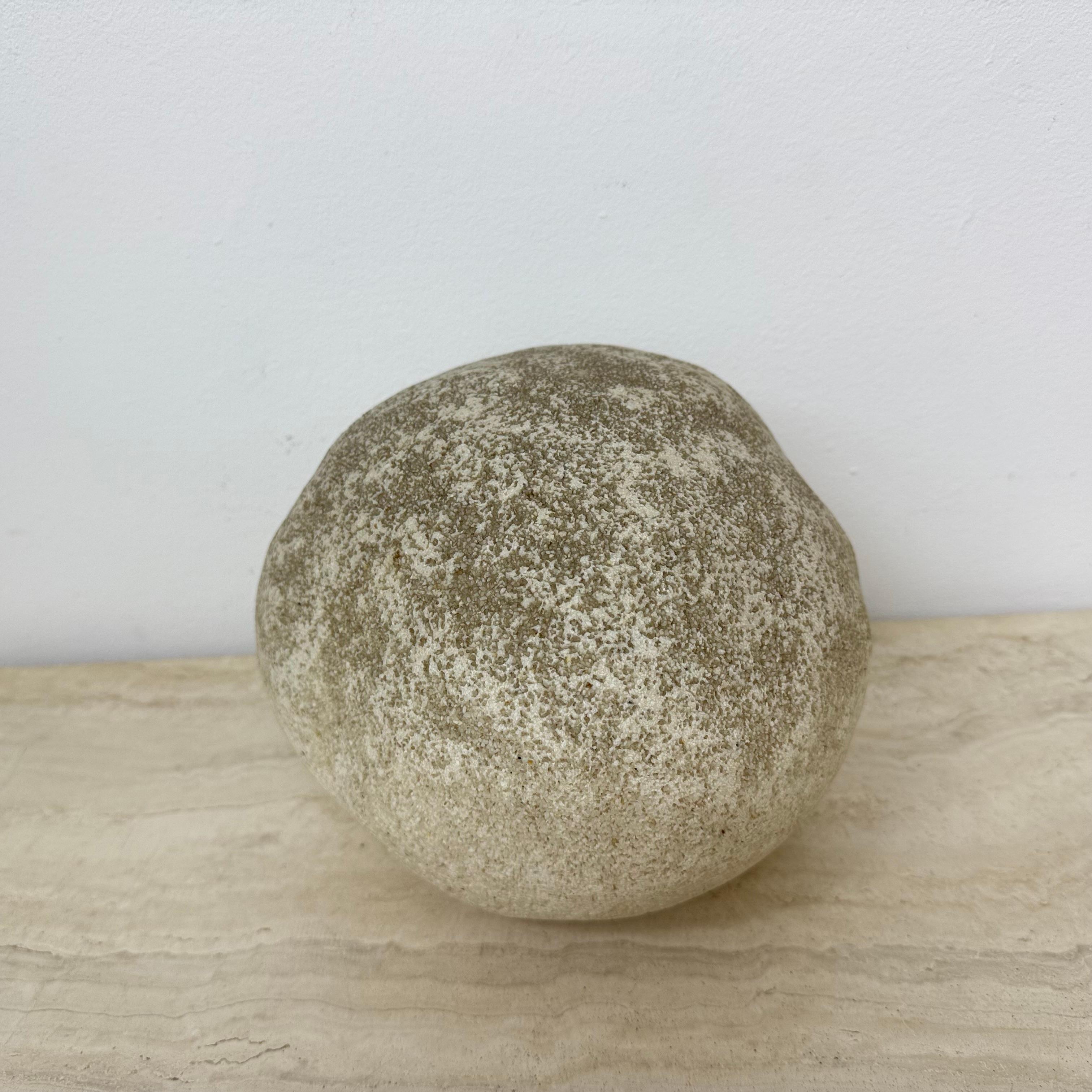 Mid-century design vintage moon rock table lamp André Cazenave style , 1970s For Sale 12