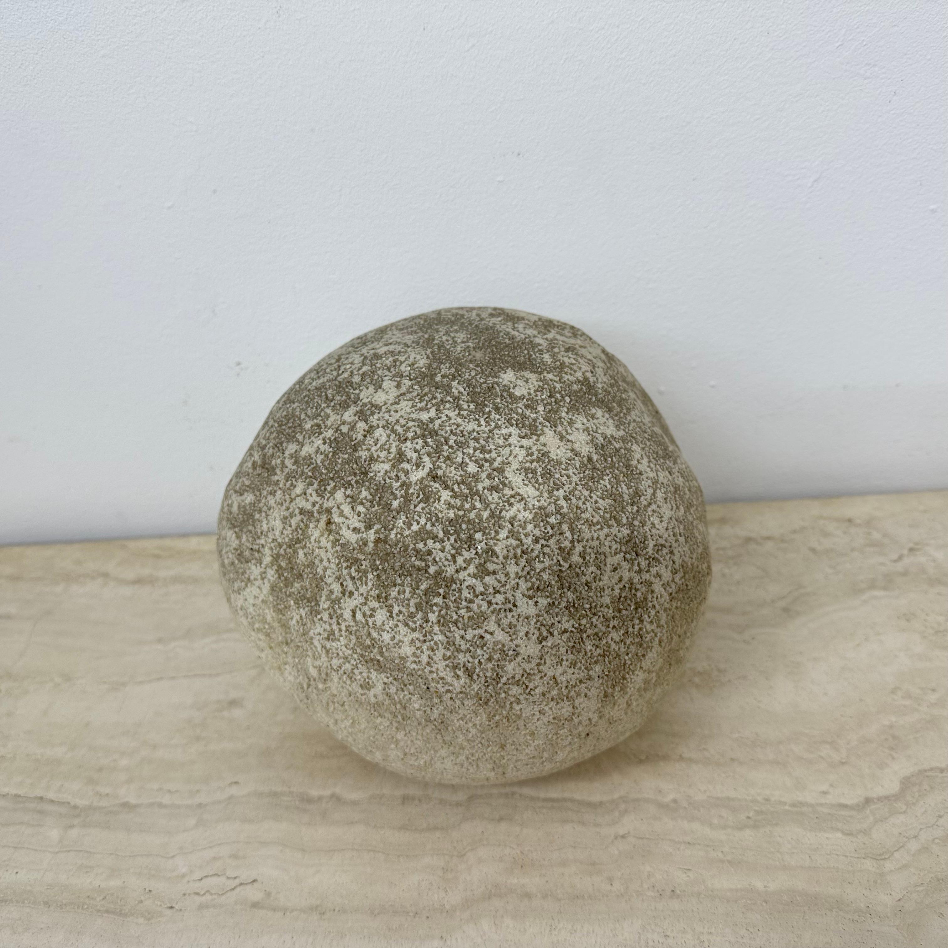 Mid-century design vintage moon rock table lamp André Cazenave style , 1970s For Sale 13