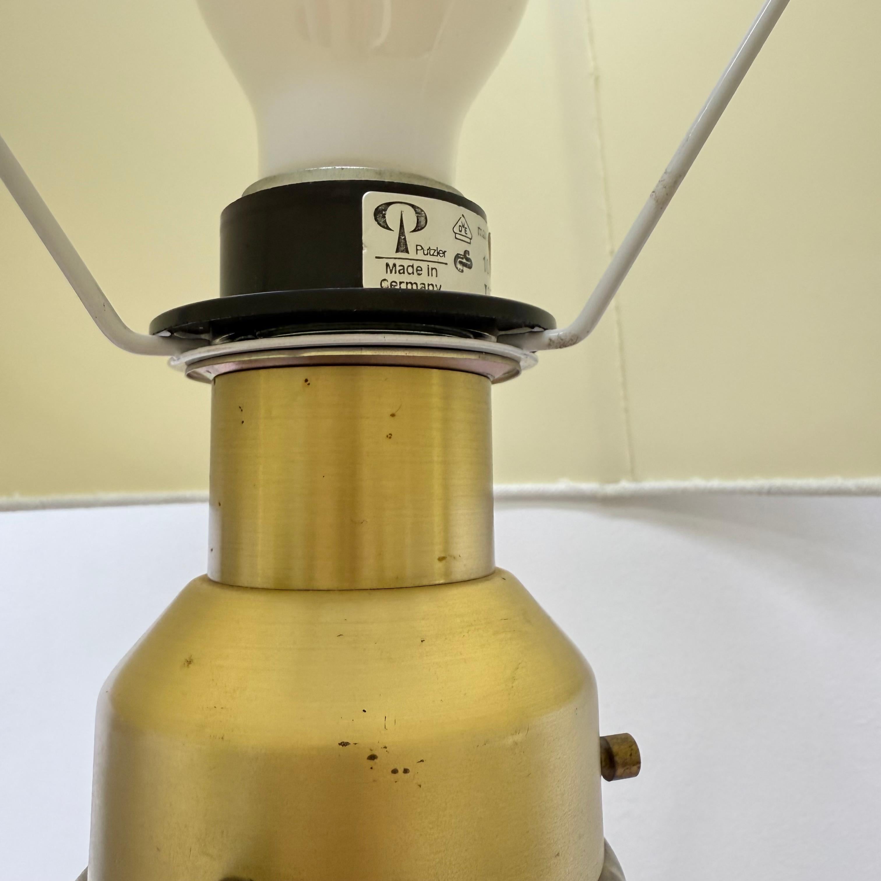 Peil & Putzer glass table lamp , 1970’s For Sale 5