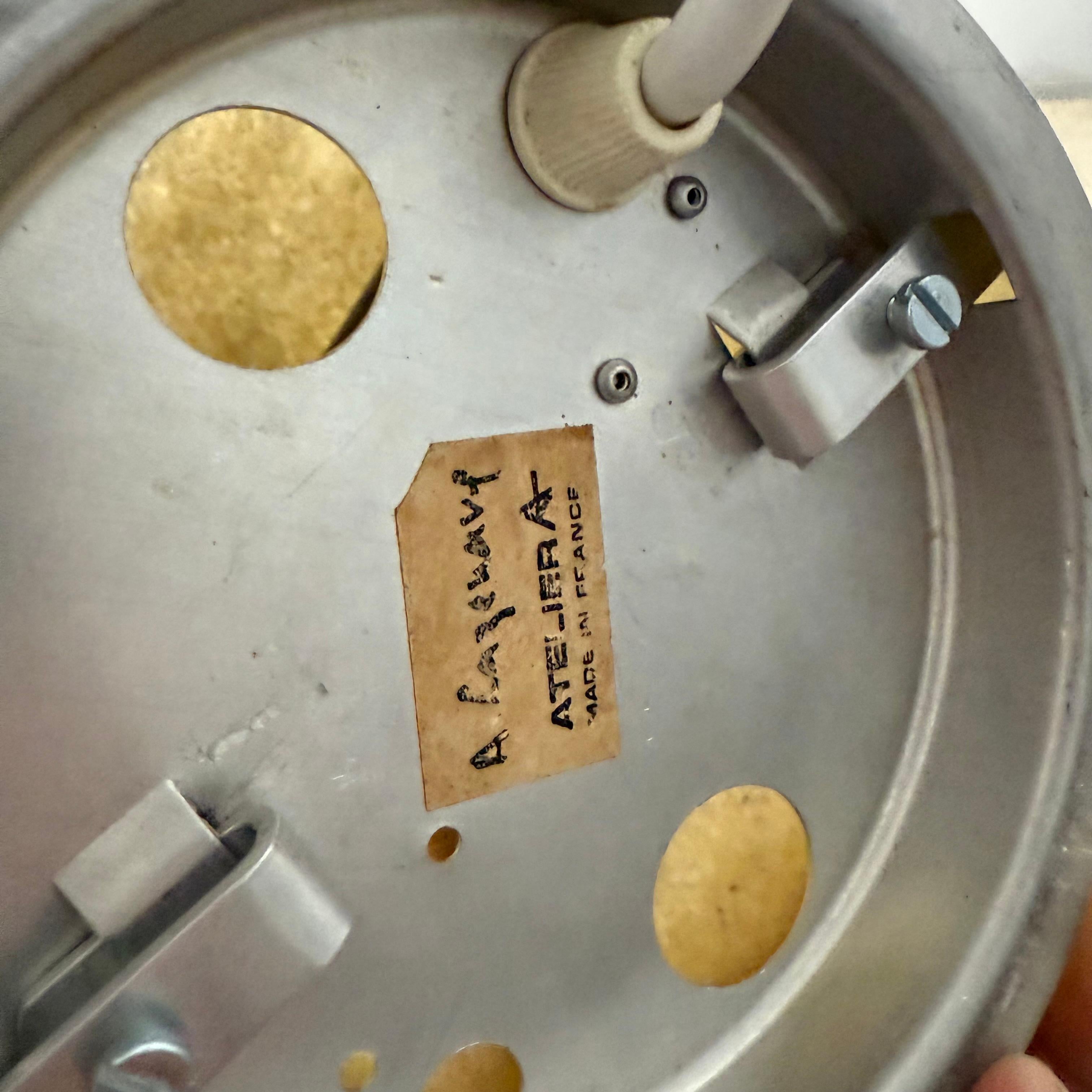 Lámpara dora Moon Rock de André Cazenave , años 60 en venta 11