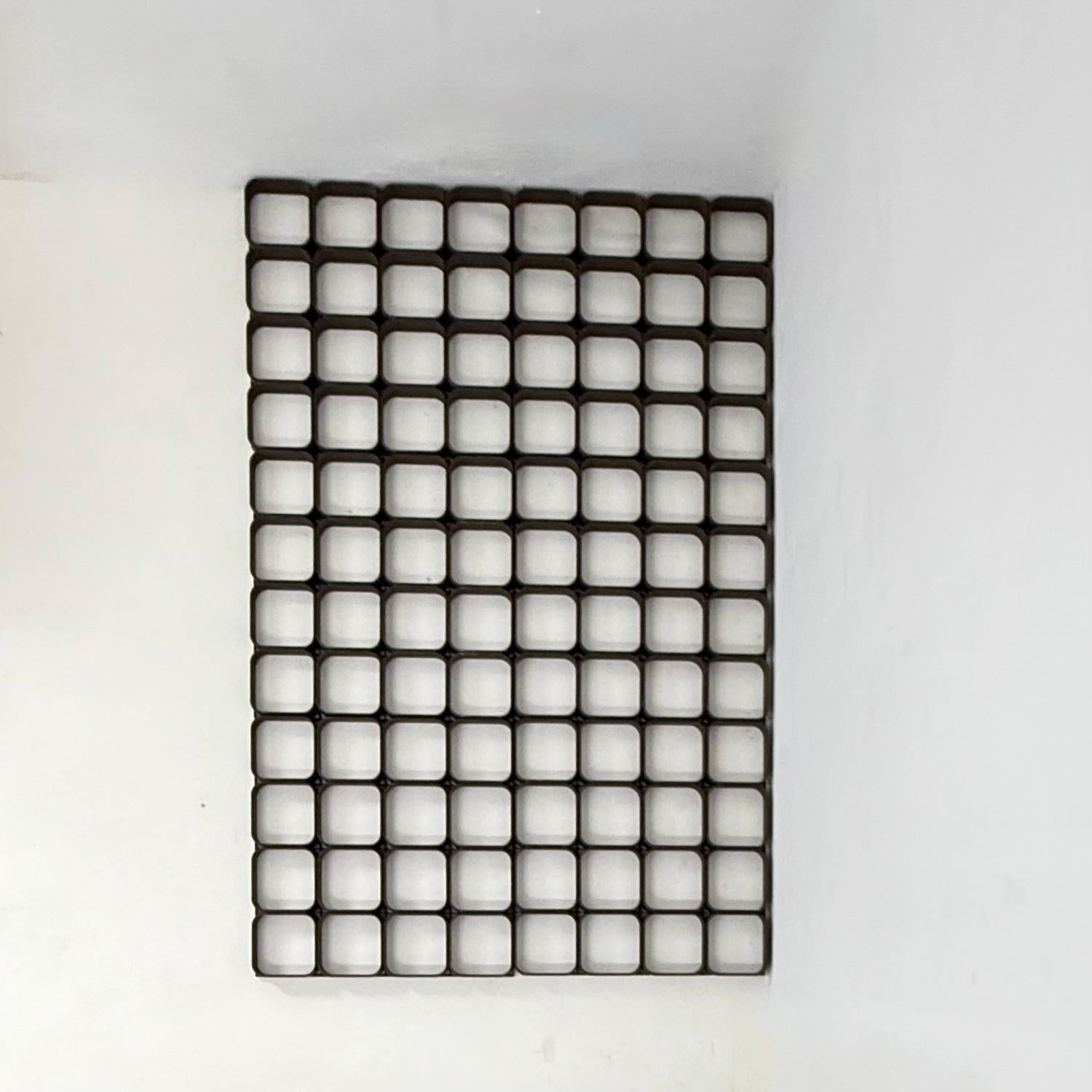 Set of 6 Space age wall plastic wall panel system , 1970s In Fair Condition For Sale In Delft, NL