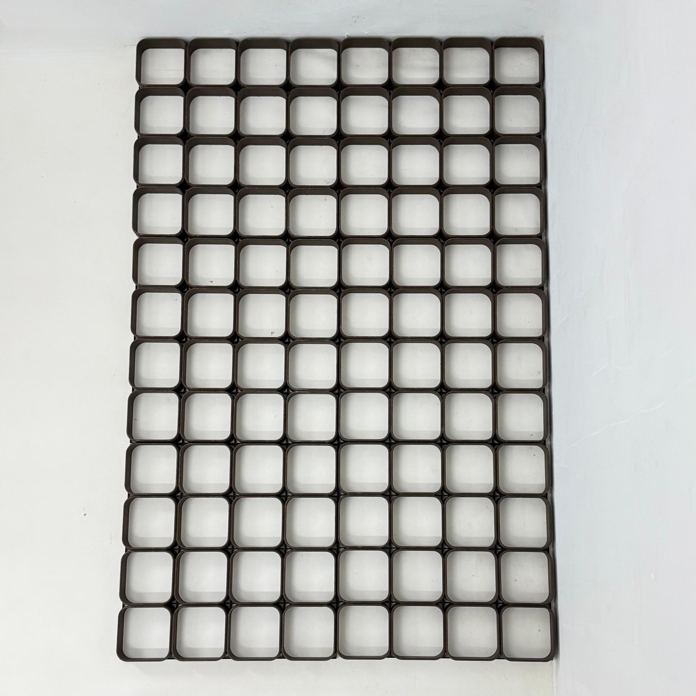Set of 6 Space age wall plastic wall panel system , 1970s For Sale 8