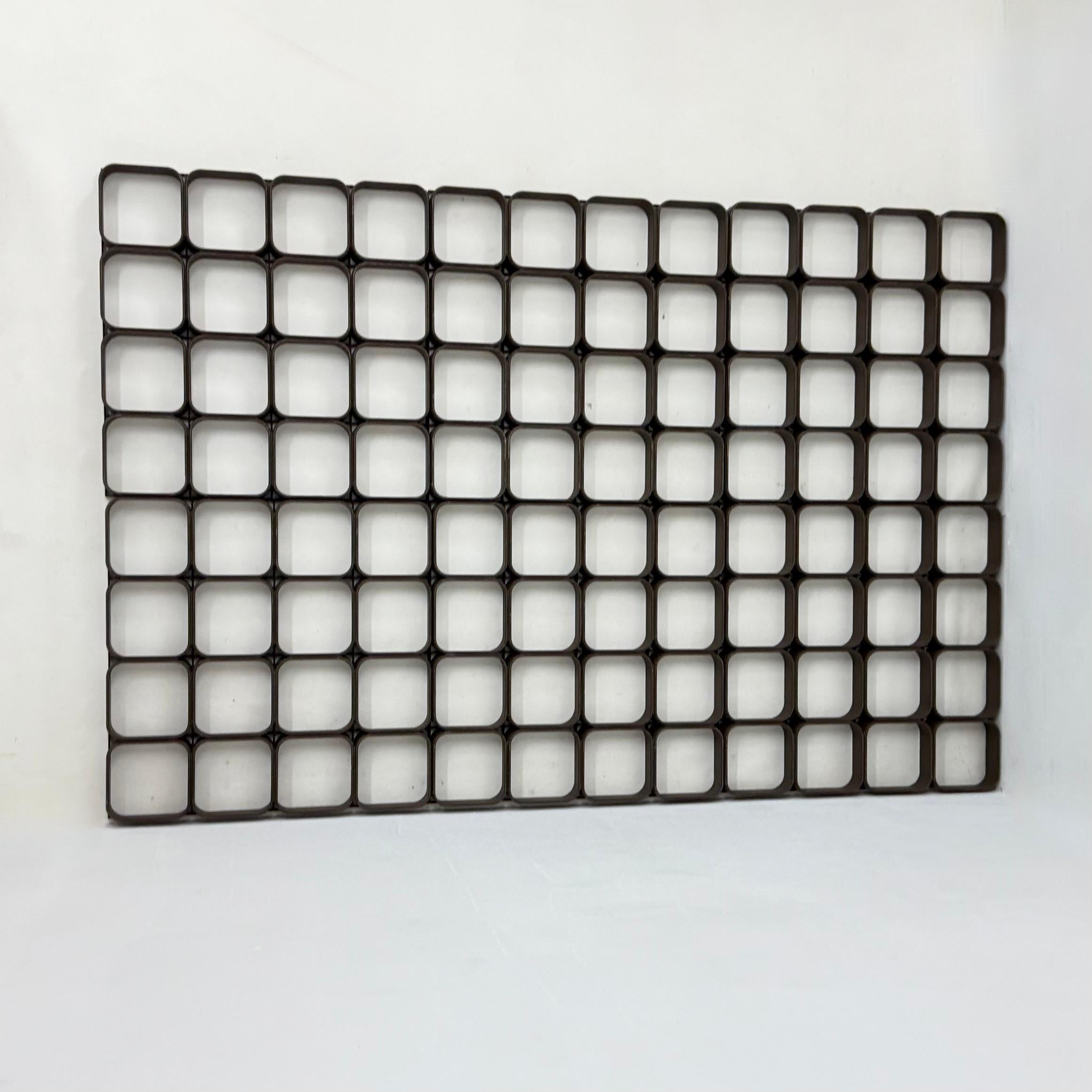 Set of 6 Space age wall plastic wall panel system , 1970s For Sale 10