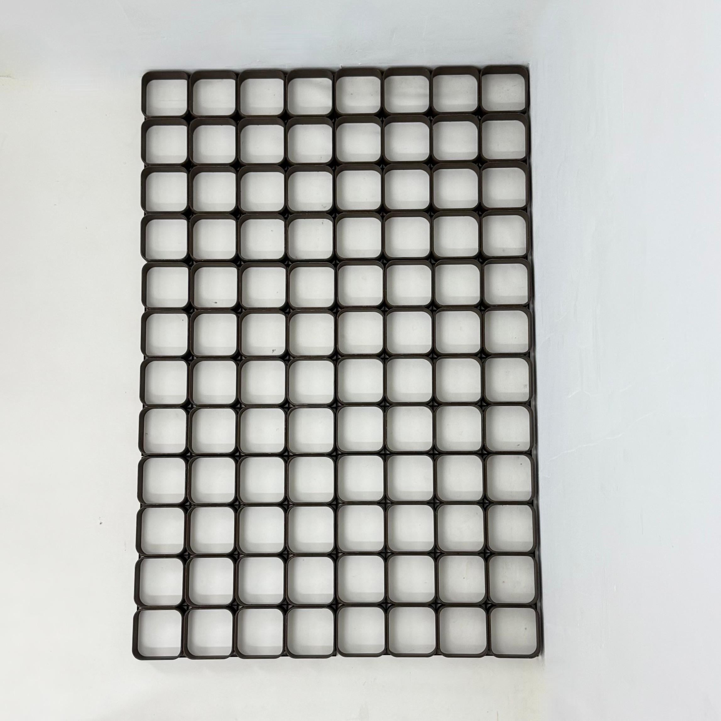 Set of 6 Space age wall plastic wall panel system , 1970s For Sale 9