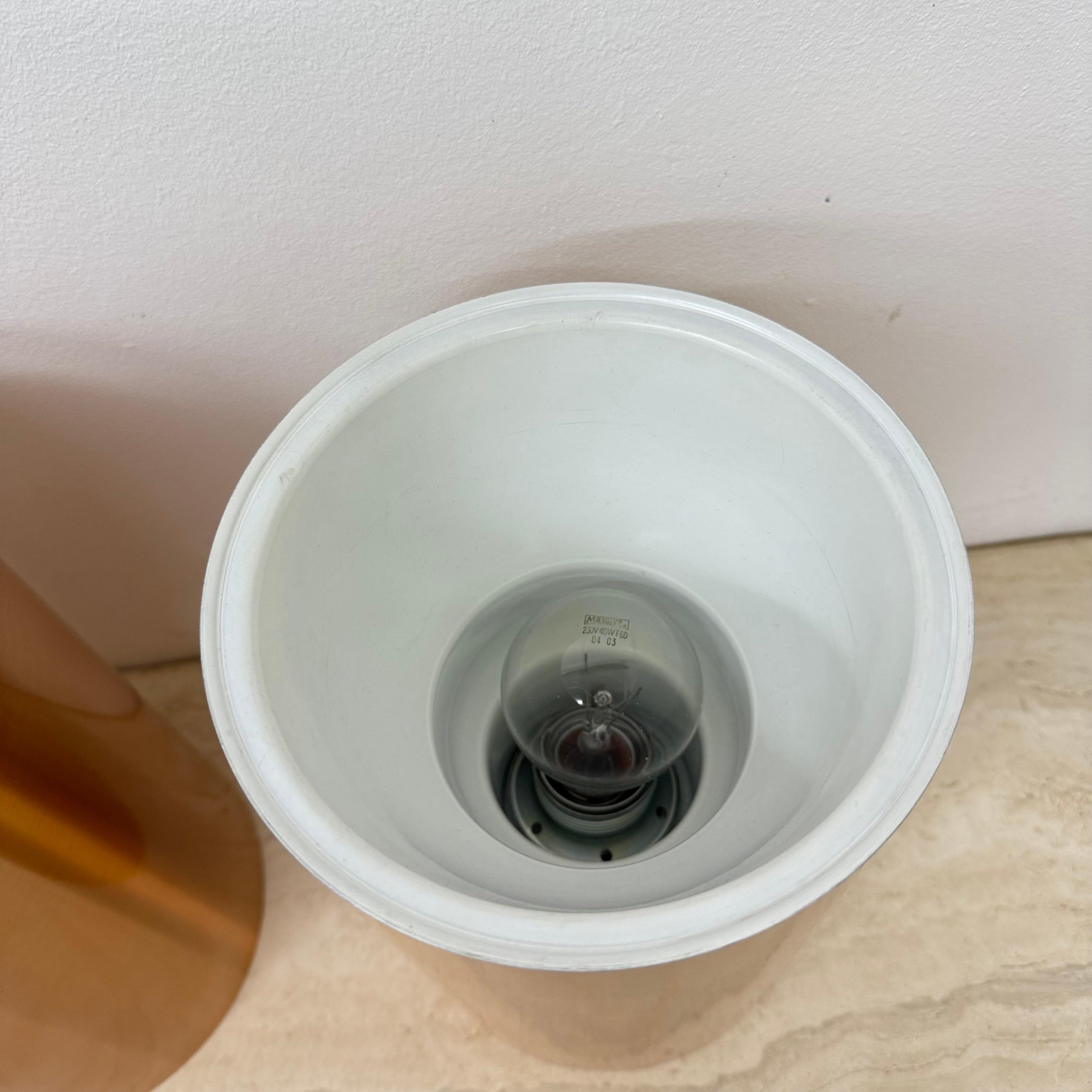 Paar Collider Deckenleuchten bündig montiert rose gold finish , 1970er im Angebot 11