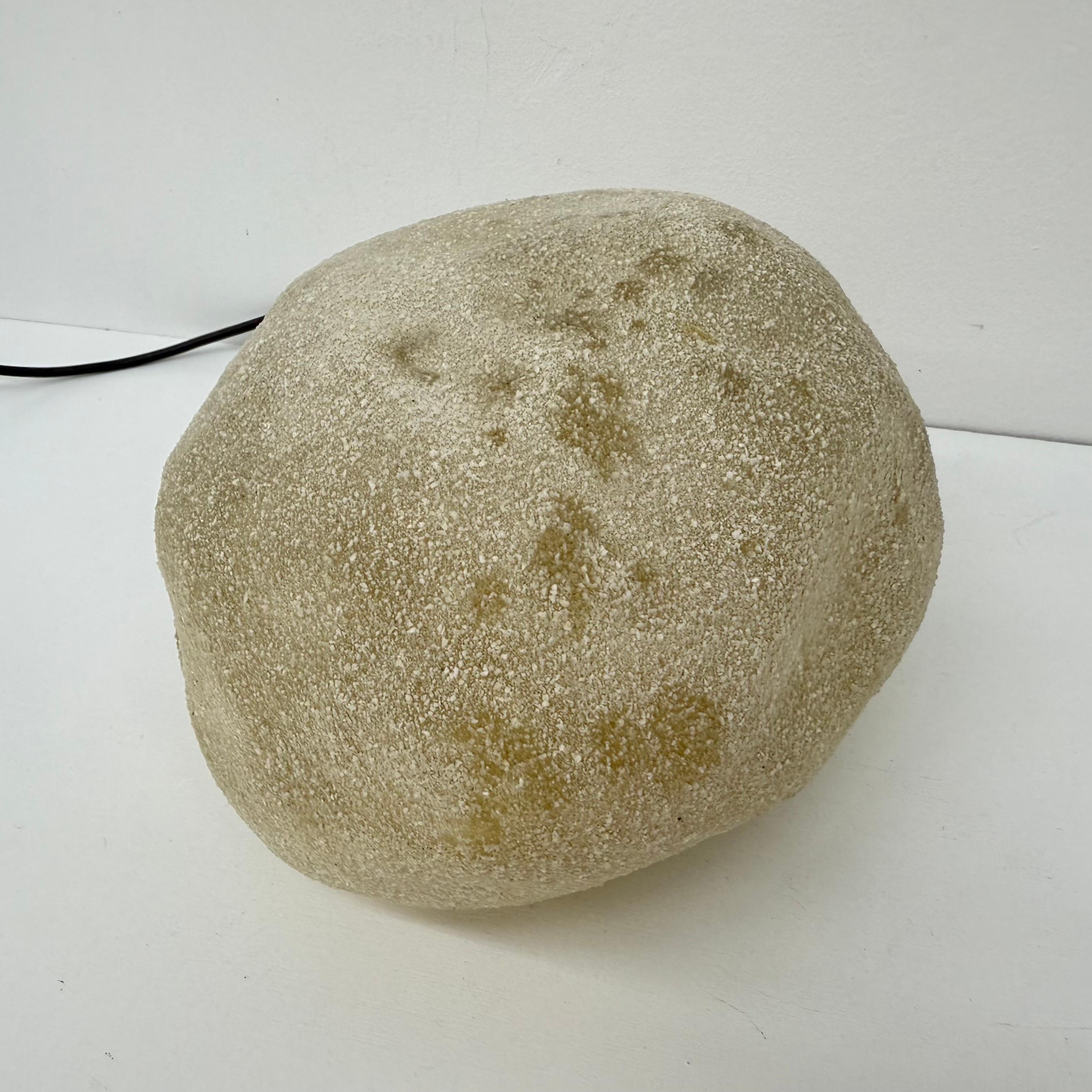 Italian Moon rock dora lamp by André Cazenave for Singleton, 1960’s For Sale