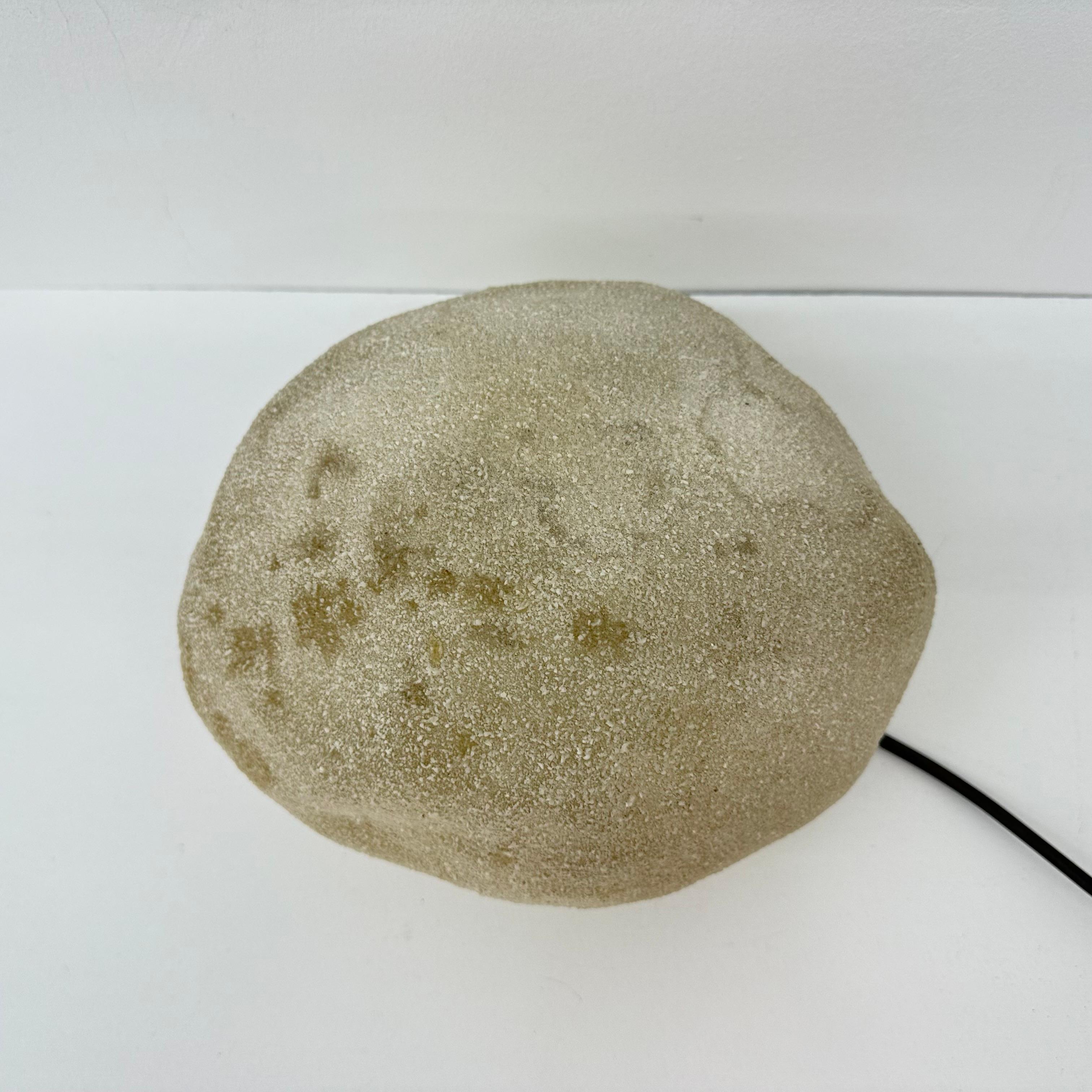 Moon rock dora lamp by André Cazenave for Singleton, 1960’s For Sale 4