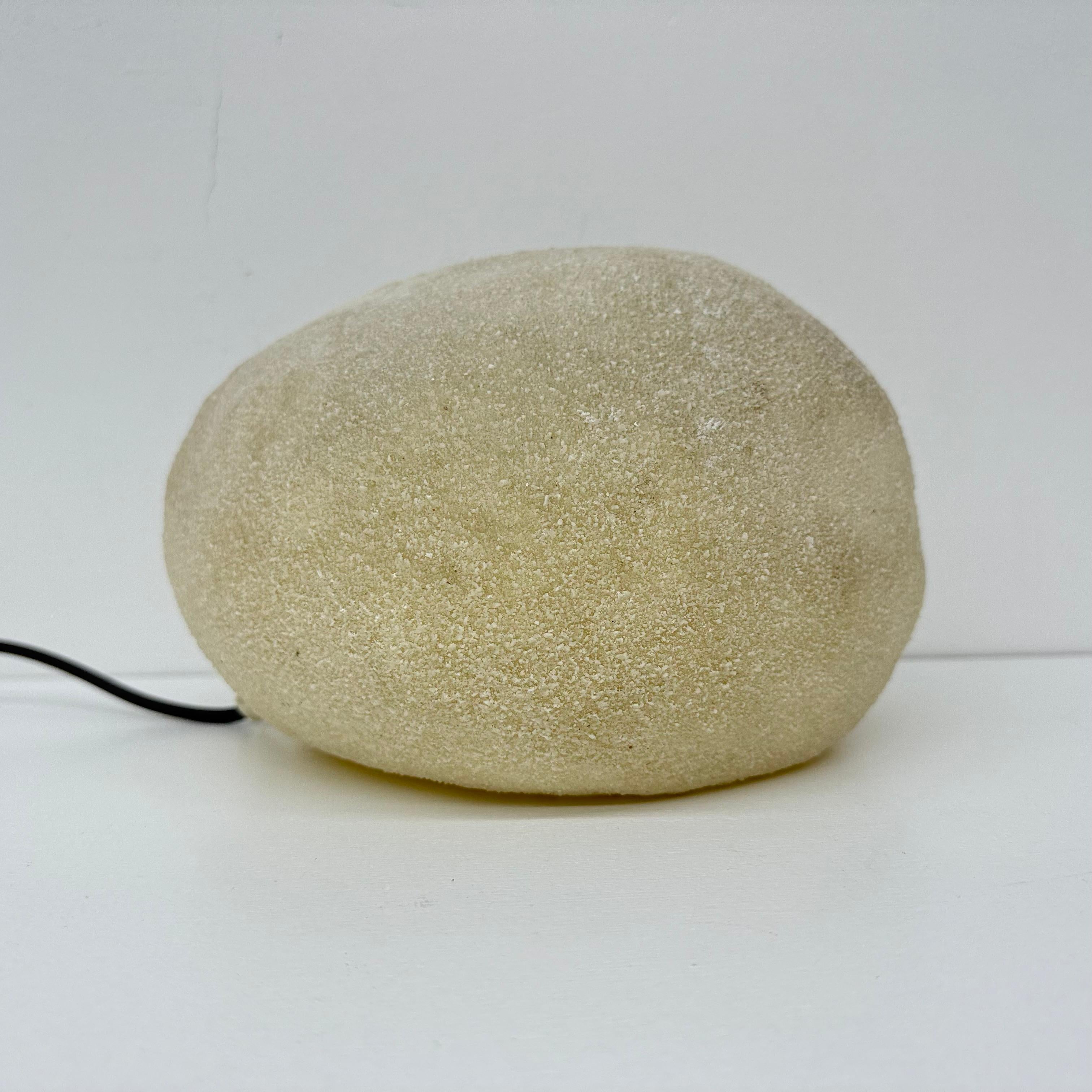Moon rock dora lamp by André Cazenave for Singleton, 1960’s For Sale 12