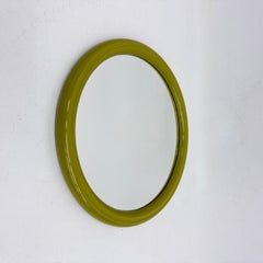 Space age mirror green plastic by Tiger , 1970s