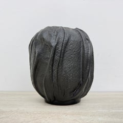 Vaso Rosenthal in porcellana nera, Johan van Loon, anni ’80