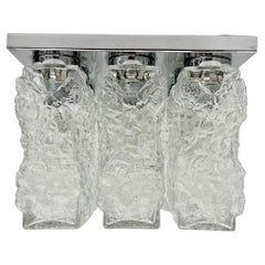 Hillebrand ice cube flush mount , 1970s