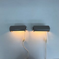 Applique murale vintage IKEA Applique murale vintage IKEA LOD V413 en métal gris, lampe de chevet