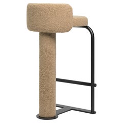 Taburete de mostrador Fox en tela Oreo by Woo