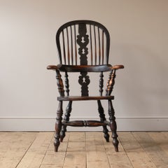 19th century Yorkshire broad arm Windsor chair