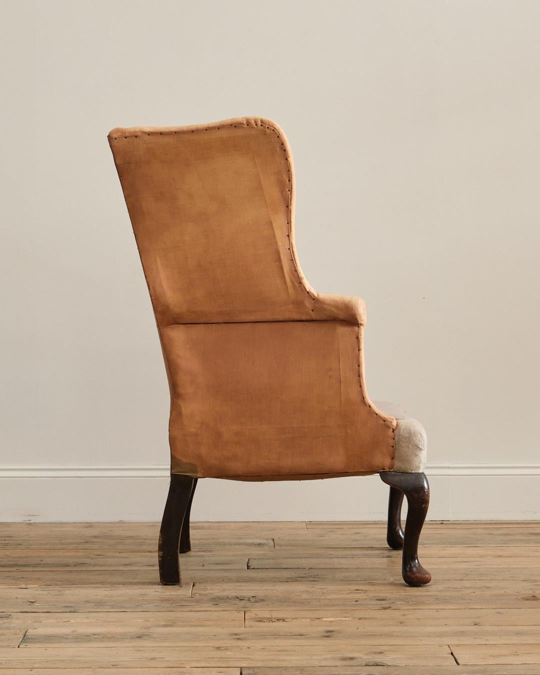 Britannico Poltrona Wingback di una casa di campagna del XIX secolo in vendita