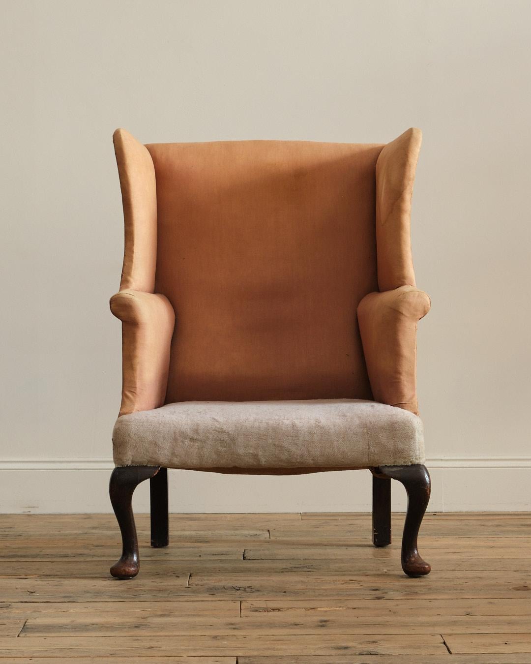 Georgiano Poltrona Wingback di una casa di campagna del XIX secolo in vendita