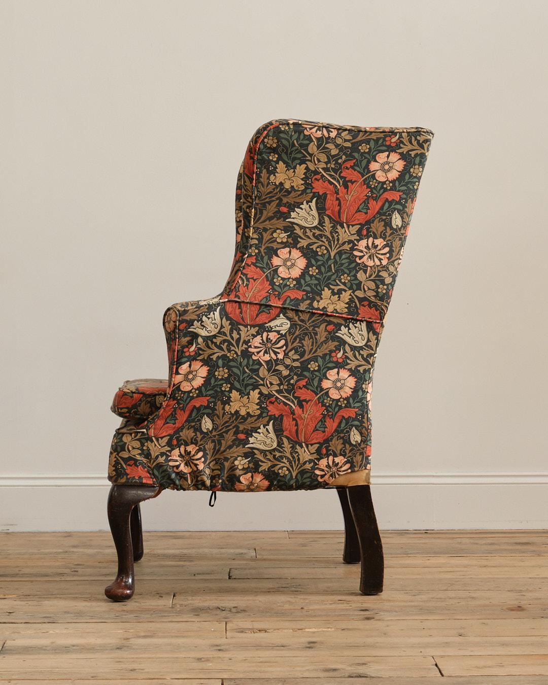 Poltrona Wingback di una casa di campagna del XIX secolo in vendita 3